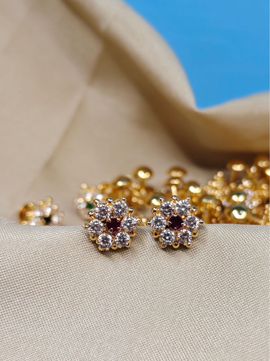 SEVEN STONE EARRINGS