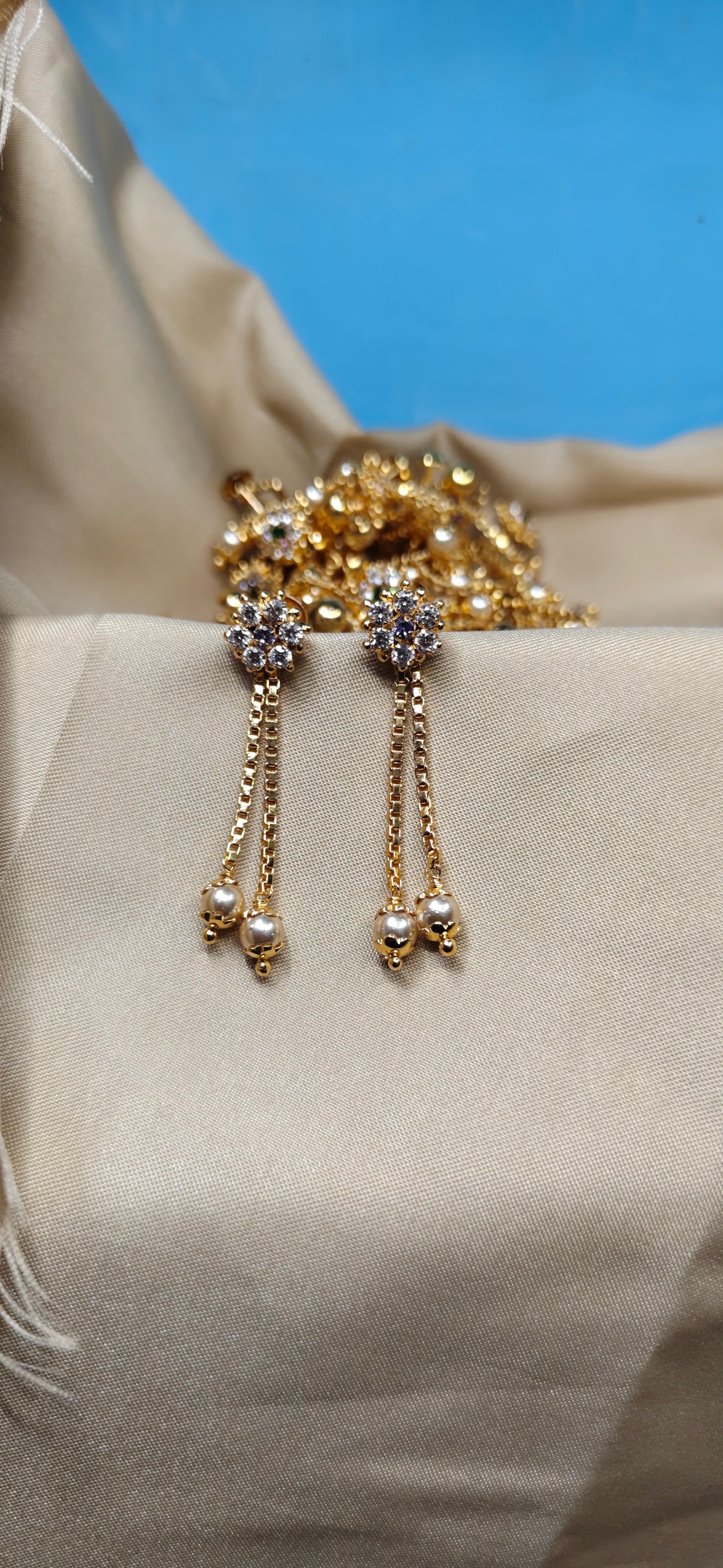 Mummy daddy earrings