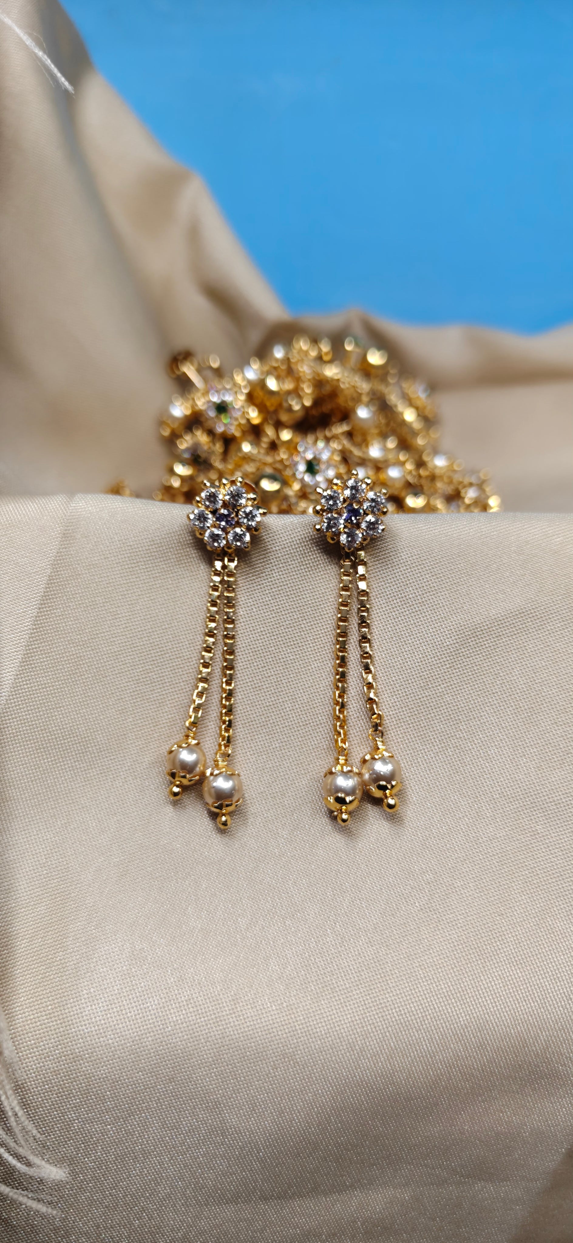 Mummy daddy earrings
