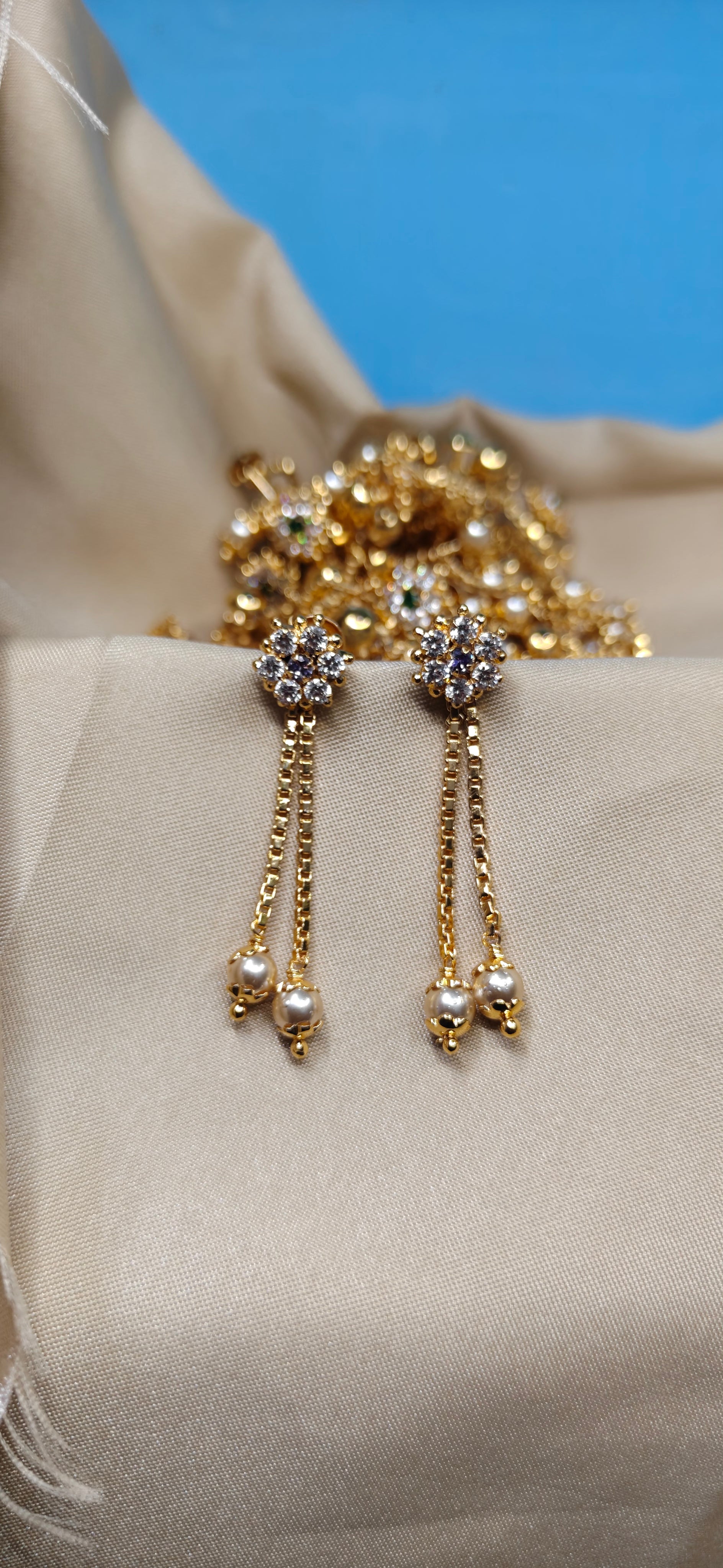 Mummy daddy earrings